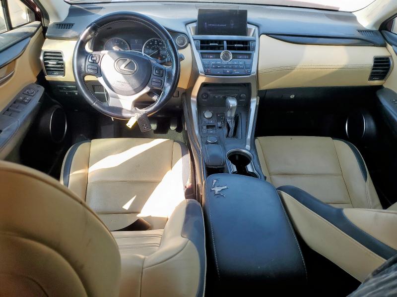  LEXUS NX 2017 Czerwony