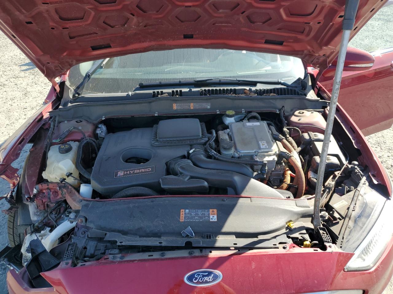2019 Ford Fusion Titanium VIN: 3FA6P0RU4KR206412 Lot: 53191075