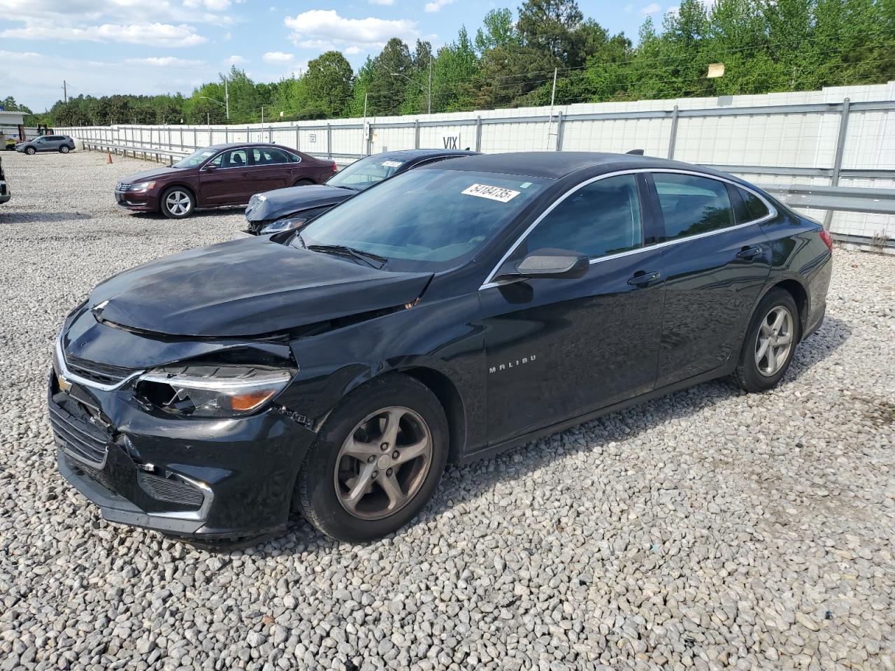 2017 Chevrolet Malibu Ls للبيع في Memphis، TN - Front End