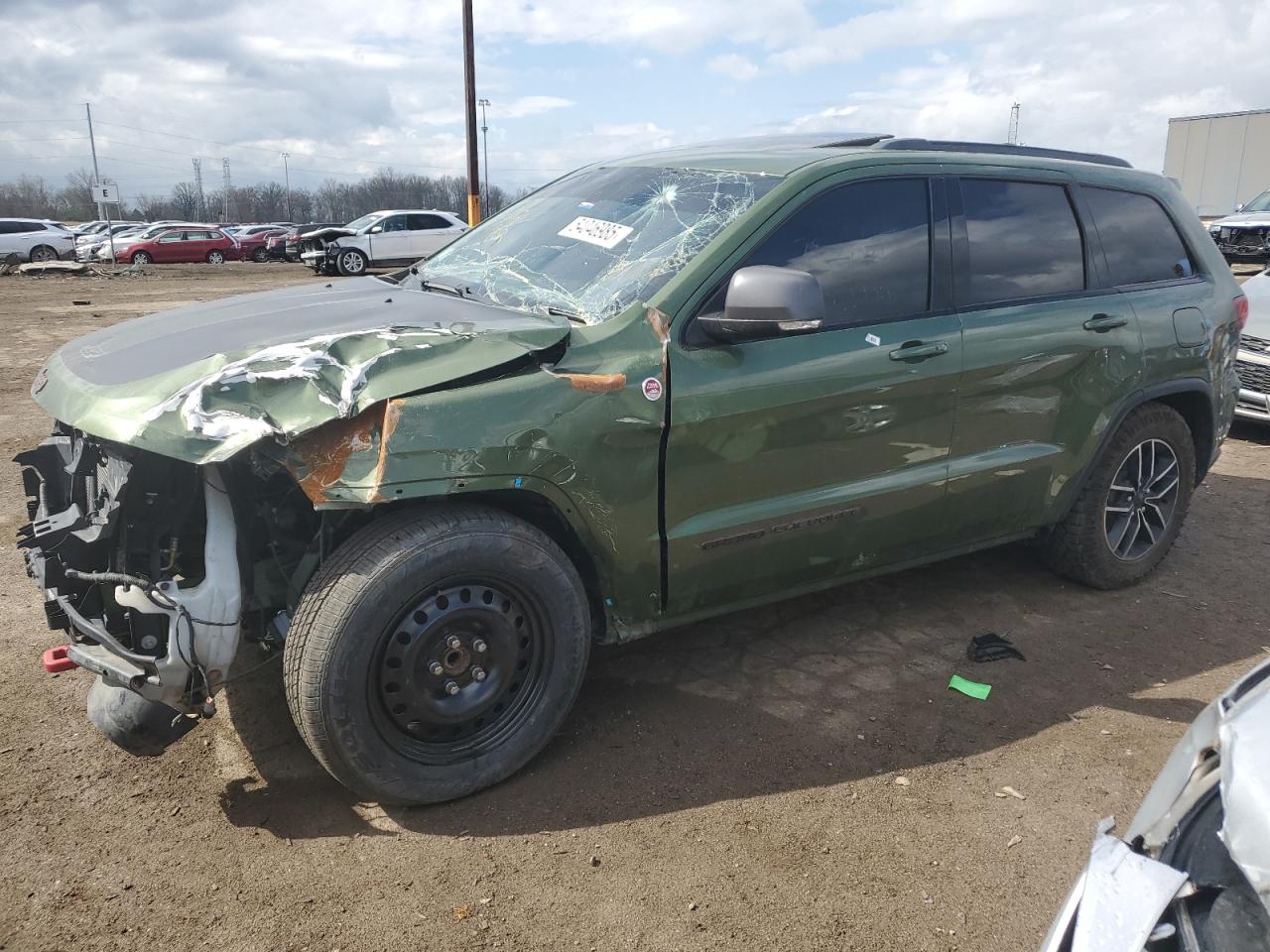 2019 Jeep Grand Cherokee Trailhawk იყიდება Woodhaven-ში, MI - Front End