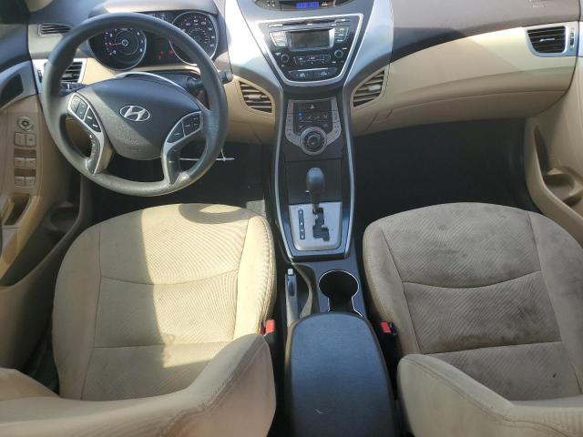 Sedans HYUNDAI ELANTRA 2013 Granatowy