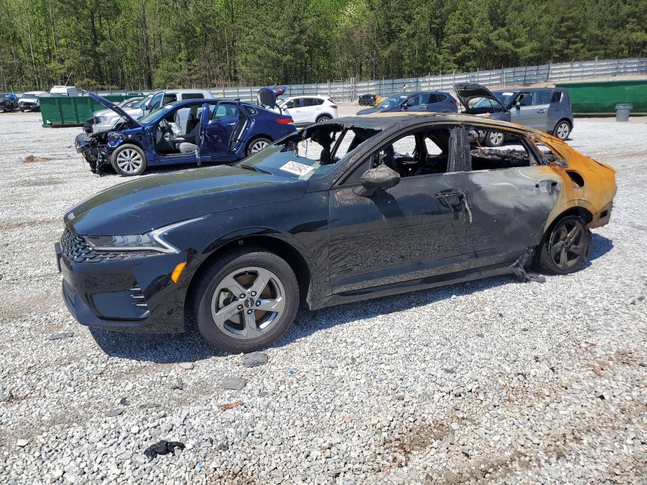 2023 Kia K5 Lxs للبيع في Gainesville، GA - Burn