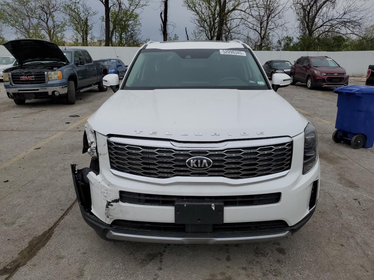 2020 Kia Telluride Ex VIN: 5XYP3DHCXLG054688 Lot: 52090345