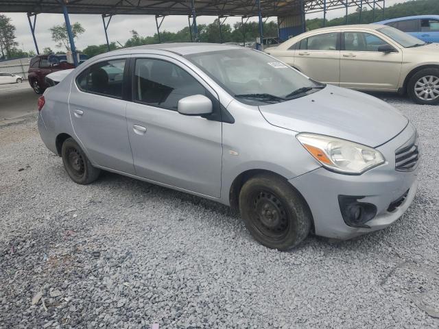  MITSUBISHI MIRAGE 2017 Silver