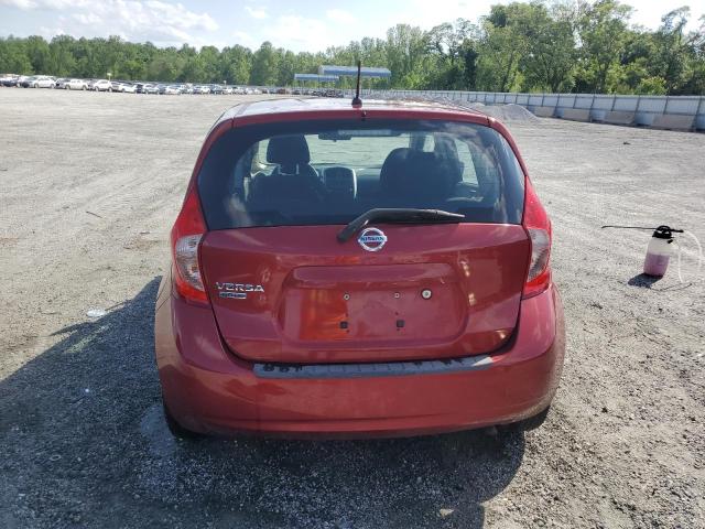  NISSAN VERSA 2016 Czerwony