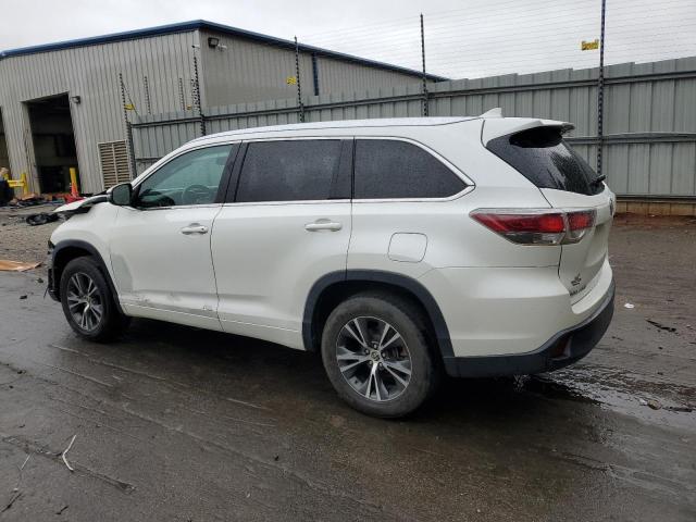  TOYOTA HIGHLANDER 2016 Biały