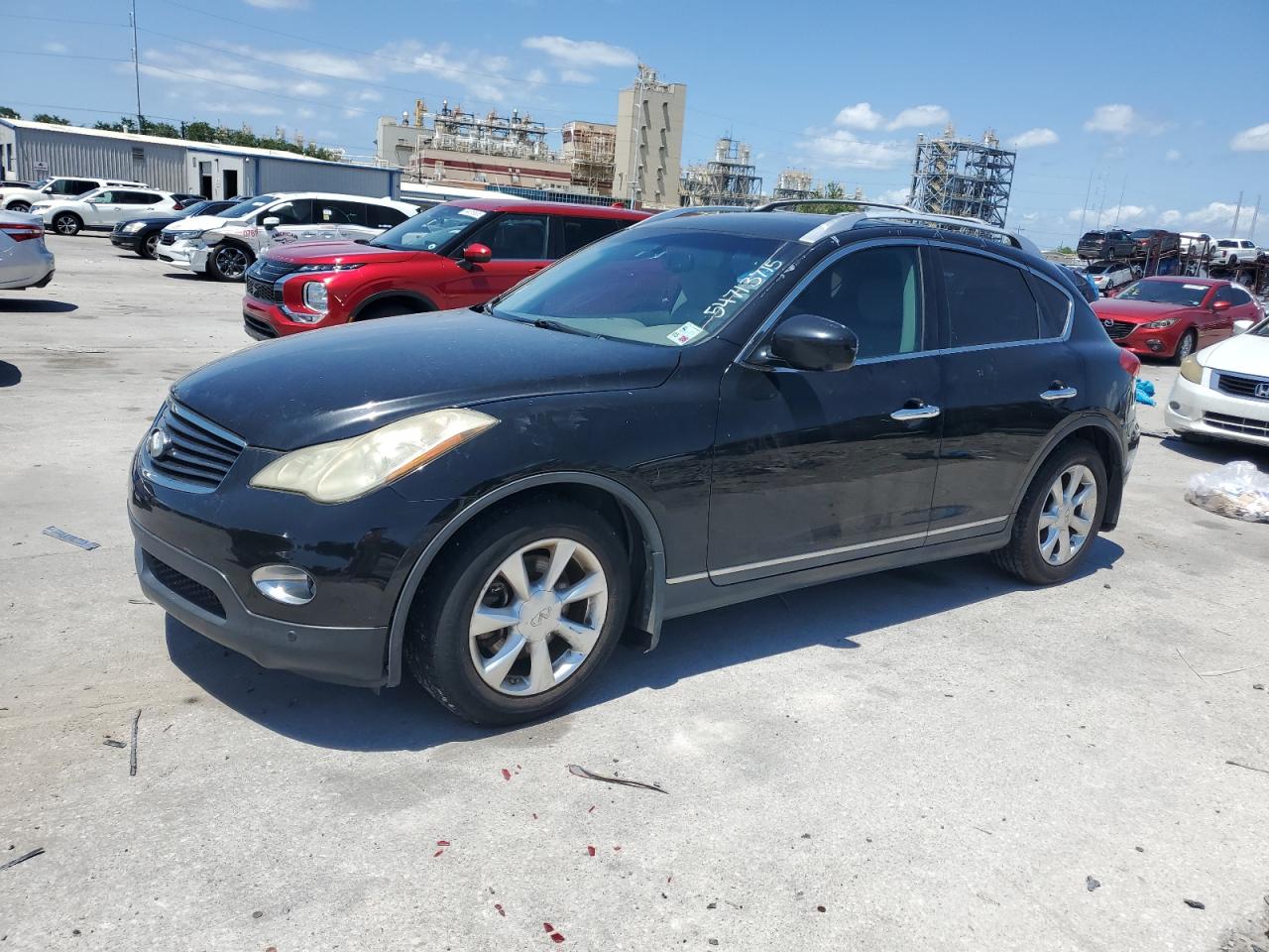 2009 Infiniti Ex35 Base на продаже в New Orleans, LA - Water/Flood