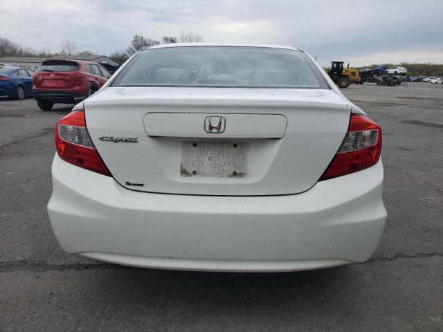  HONDA CIVIC 2012 Белый