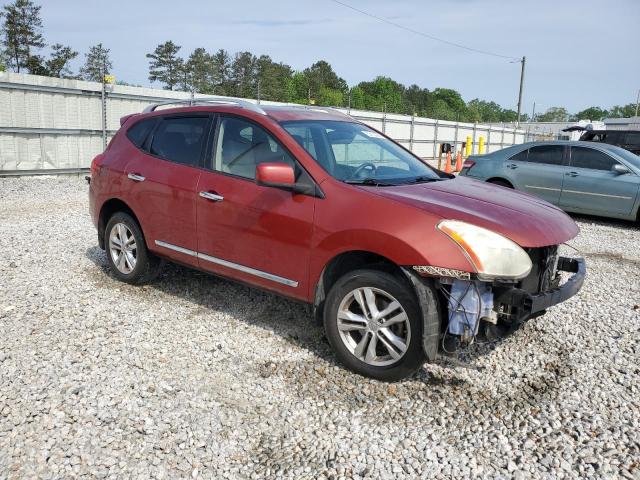  NISSAN ROGUE 2013 Красный