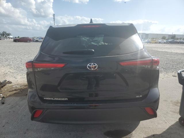  TOYOTA HIGHLANDER 2022 Czarny