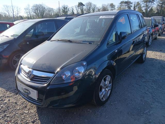 2014 VAUXHALL ZAFIRA EXC for sale at Copart WOLVERHAMPTON