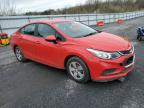 2018 Chevrolet Cruze Ls en Venta en Grantville, PA - Front End