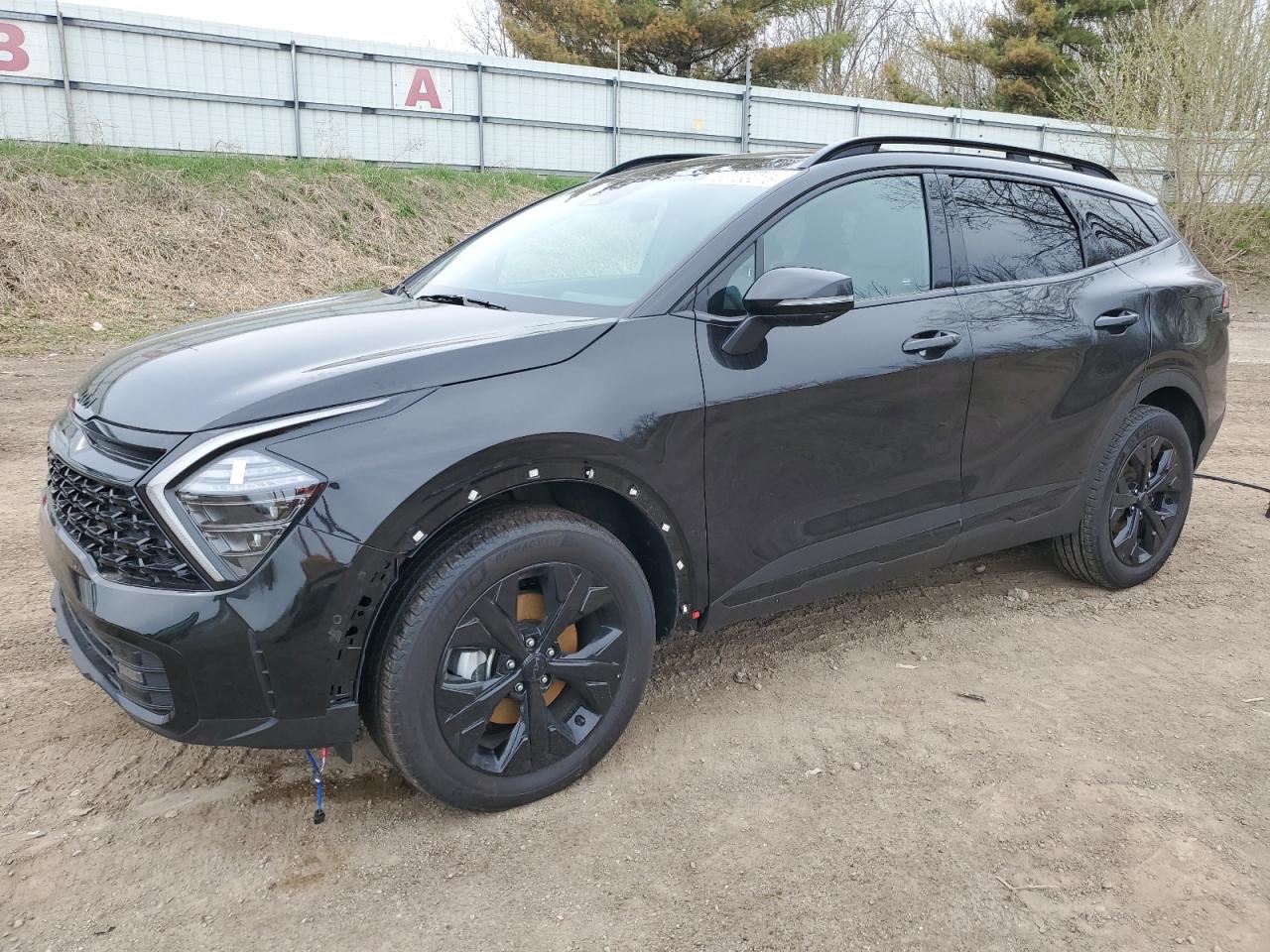 2025 Kia Sportage X-Line Prestige продається в Davison, MI - Front End