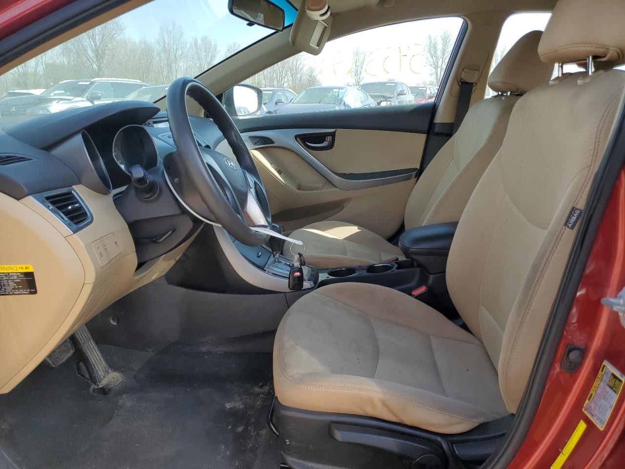 5NPDH4AE4DH348744 2013 Hyundai Elantra Gls