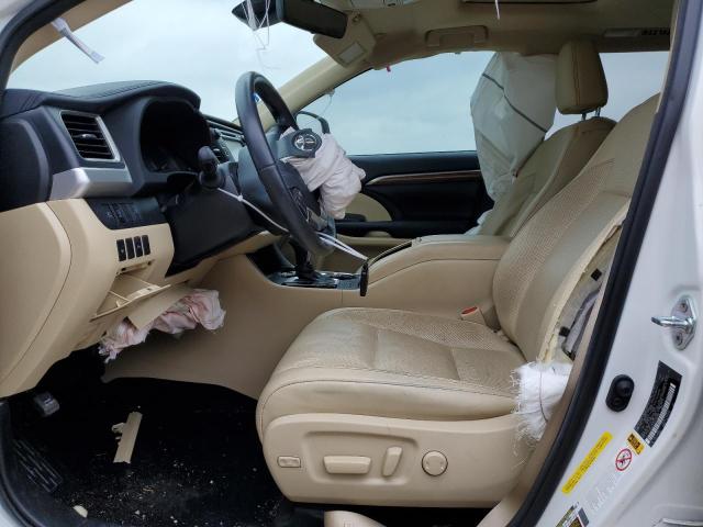  TOYOTA HIGHLANDER 2018 Biały
