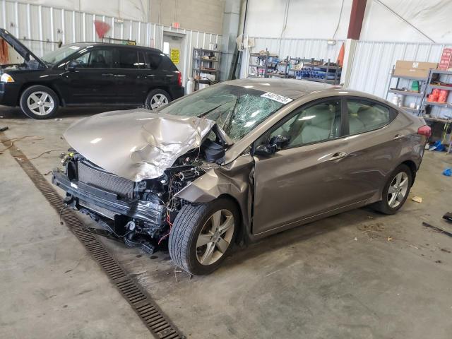  HYUNDAI ELANTRA 2013 Цвет загара