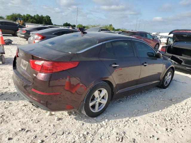 Sedans KIA OPTIMA 2015 Maroon