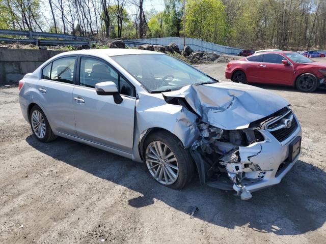  SUBARU IMPREZA 2016 Silver