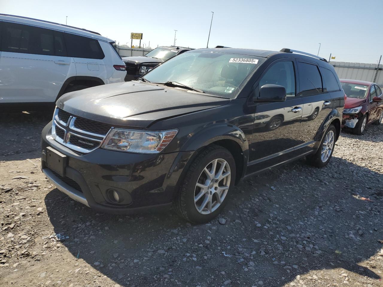 2012 Dodge Journey Crew იყიდება Cahokia Heights-ში, IL - Hail