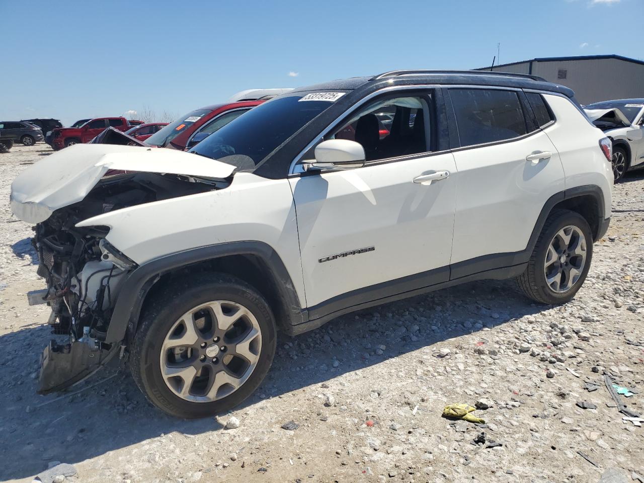 2020 Jeep Compass Limited продається в Wayland, MI - Front End
