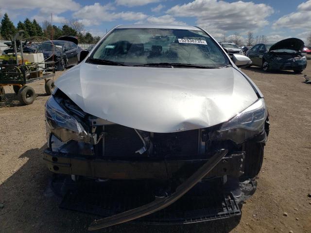  TOYOTA COROLLA 2018 Серебристый