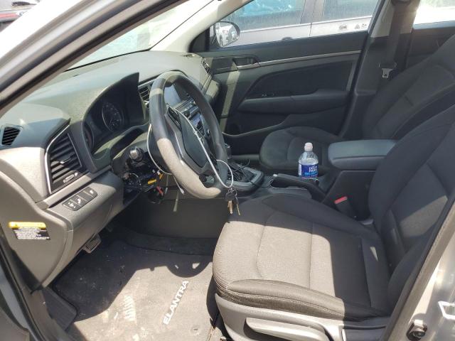  HYUNDAI ELANTRA 2018 Сріблястий