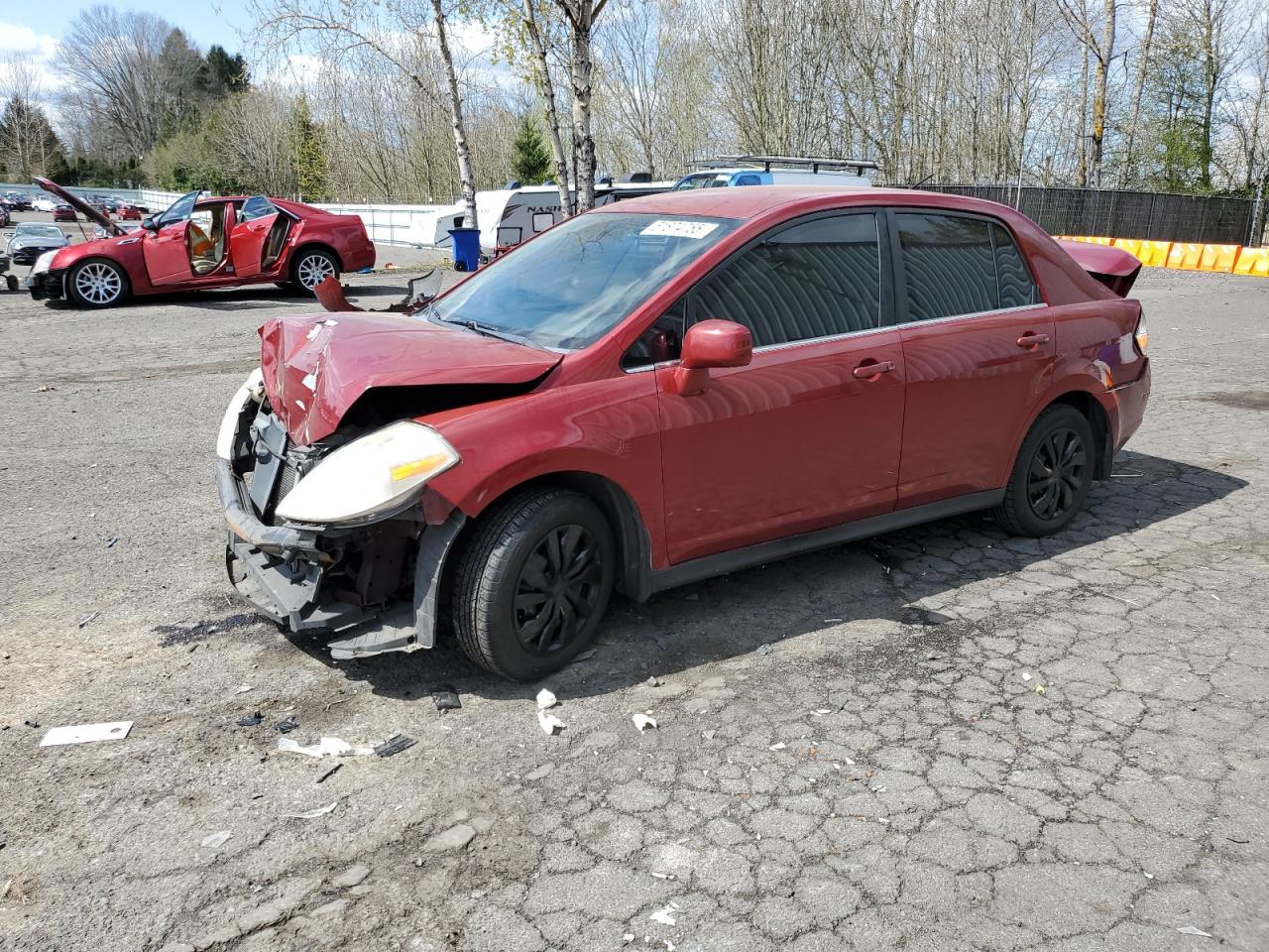2007 Nissan Versa S en Venta en Portland, OR - Front End