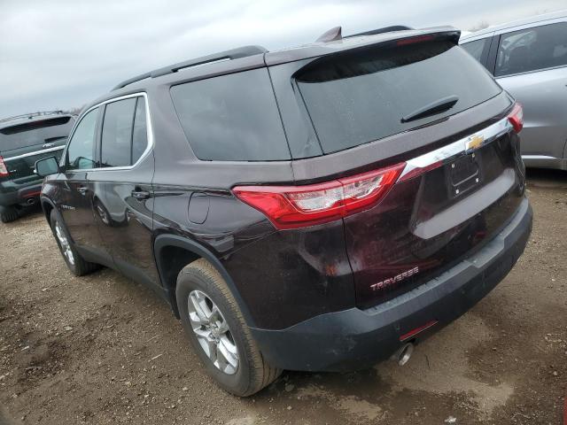  CHEVROLET TRAVERSE 2021 Бургунди