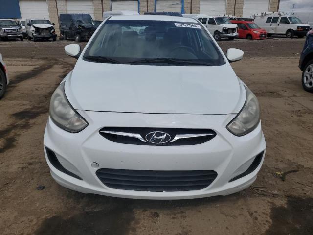  HYUNDAI ACCENT 2013 Белый