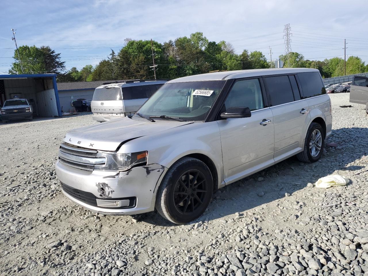 2018 Ford Flex Sel en Venta en Mebane, NC - Front End