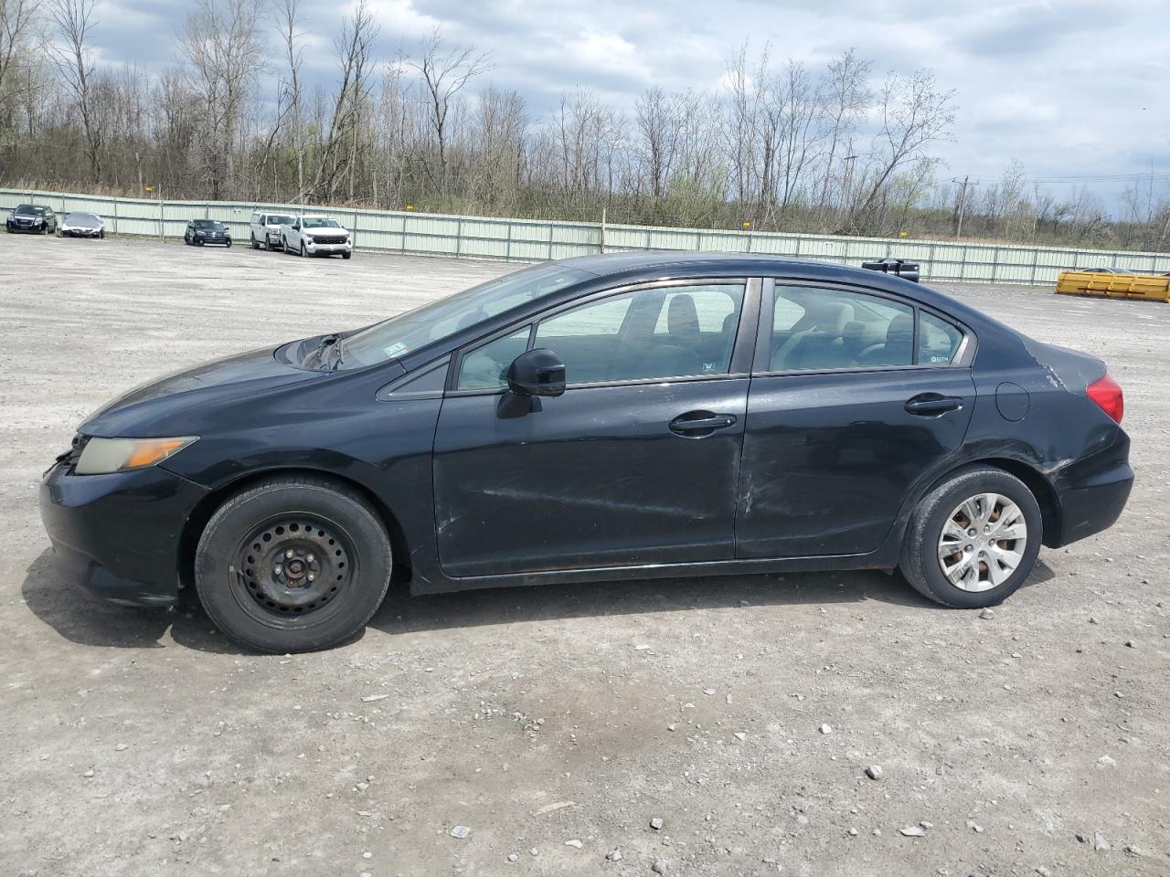 2012 Honda Civic Lx იყიდება Leroy-ში, NY - Normal Wear