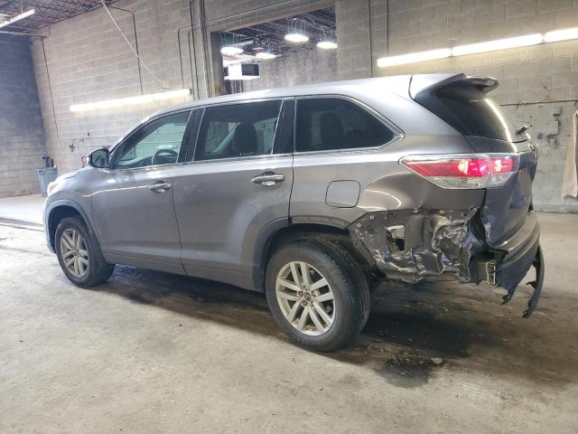  TOYOTA HIGHLANDER 2016 Gray