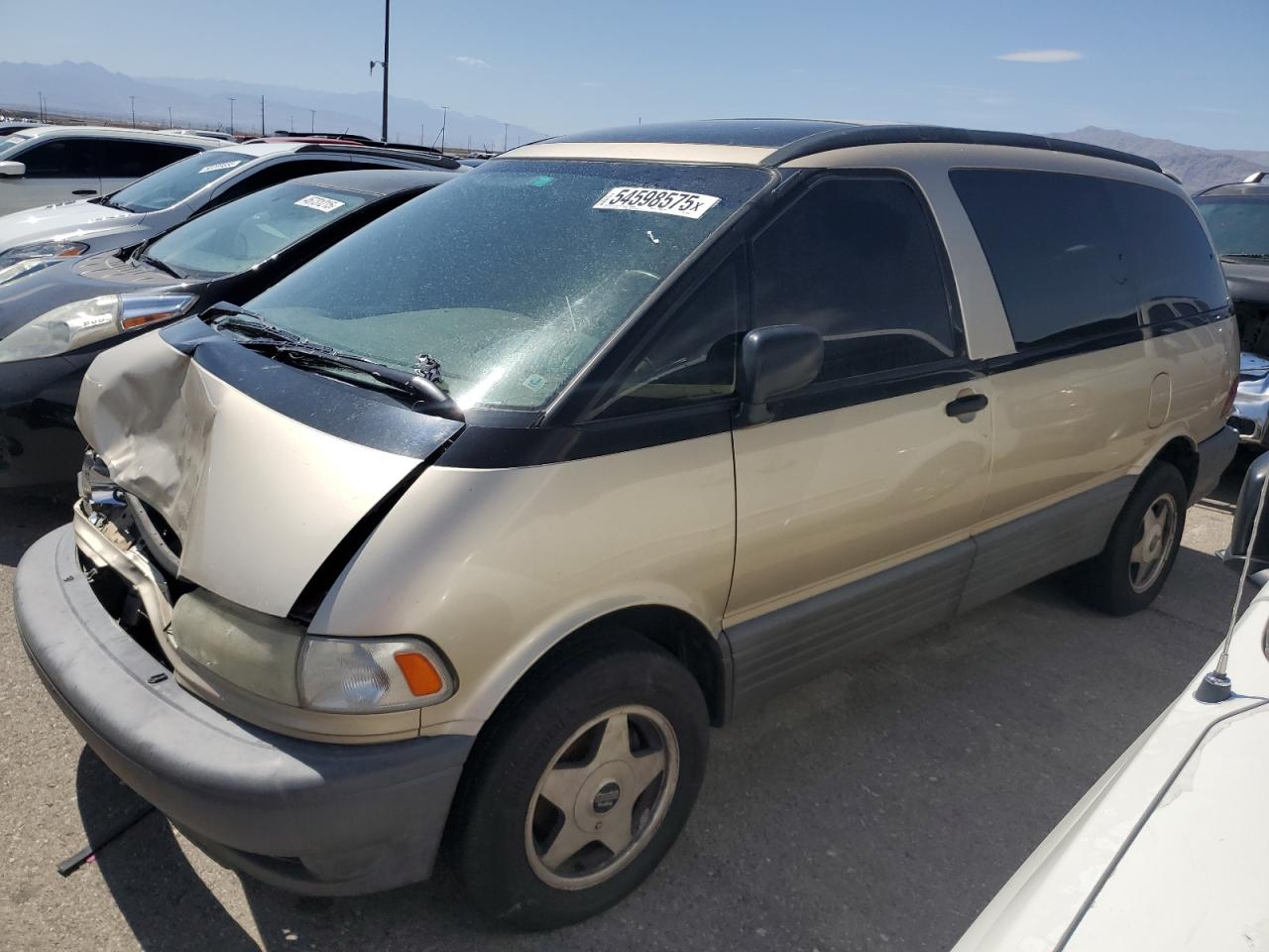 1996 Toyota Previa Le na sprzedaż w North Las Vegas, NV - Front End