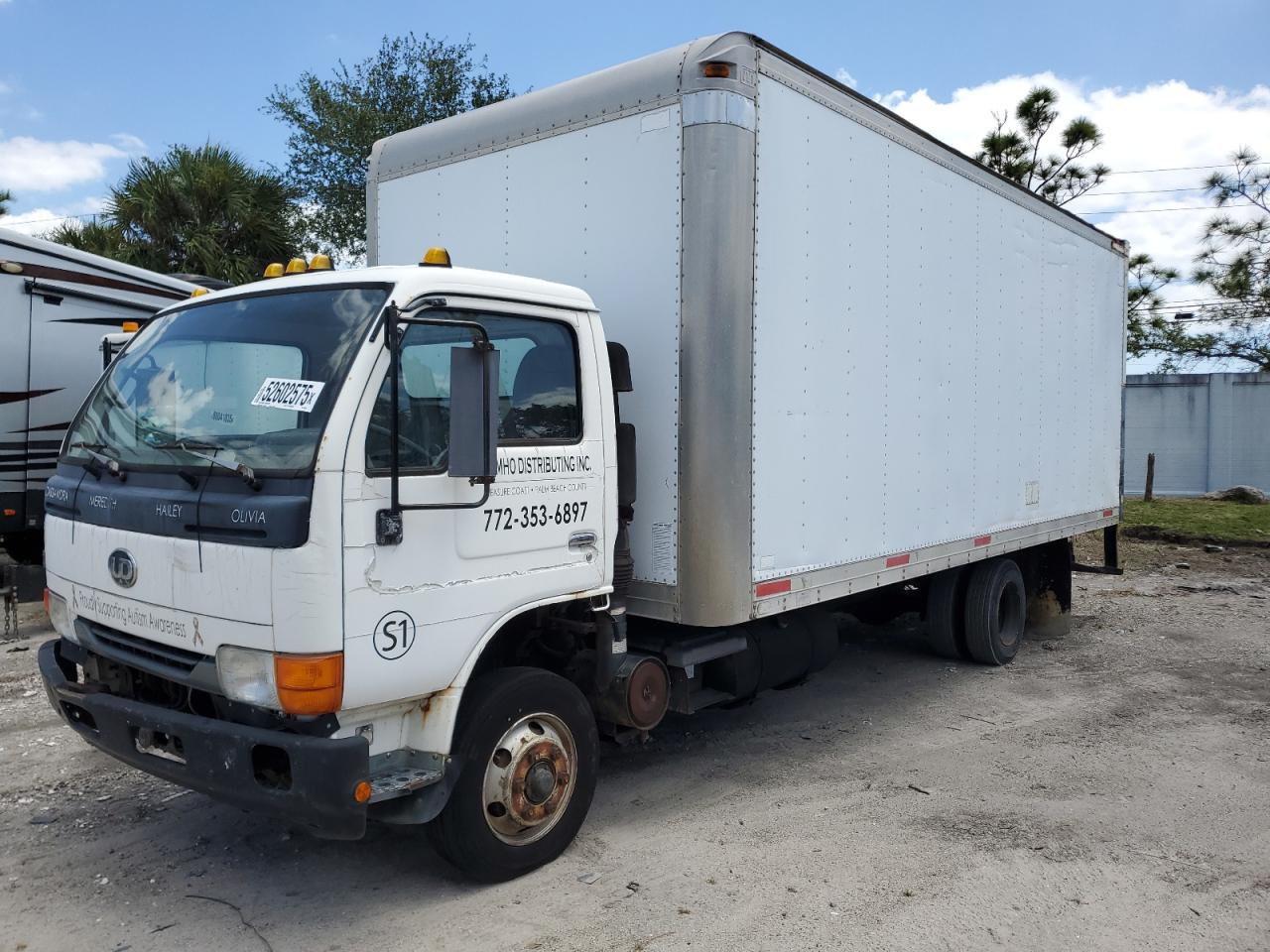 2000 Nissan Diesel Ud1800 Cs იყიდება West Palm Beach-ში, FL - Mechanical