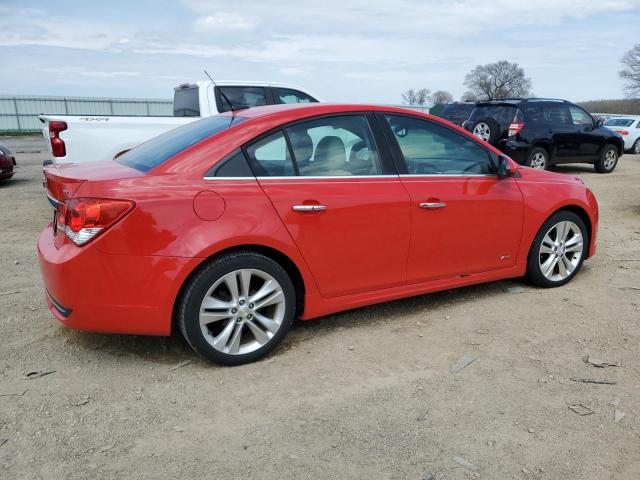 CHEVROLET CRUZE 2014 Красный