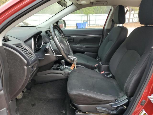  MITSUBISHI OUTLANDER 2015 Czerwony