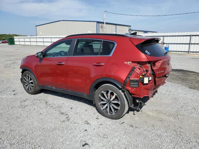  KIA SPORTAGE 2018 Красный