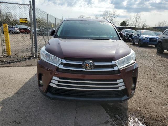  TOYOTA HIGHLANDER 2019 Burgundy