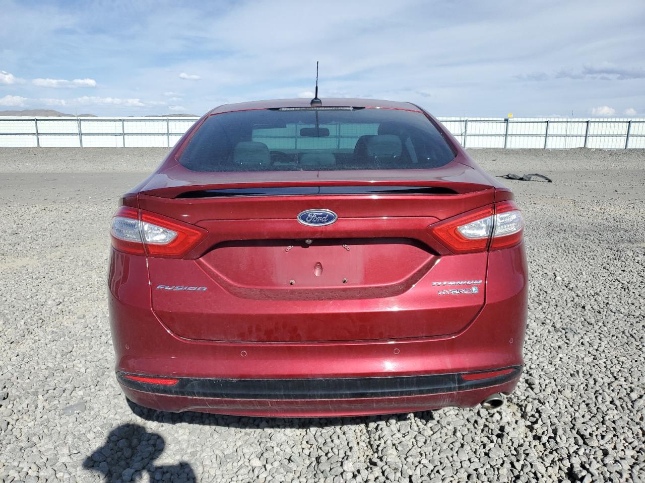 2014 Ford Fusion Titanium Hev VIN: 3FA6P0RU5ER228052 Lot: 54263015