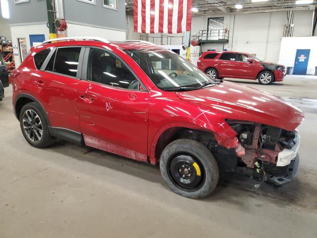  MAZDA CX-5 2016 Червоний