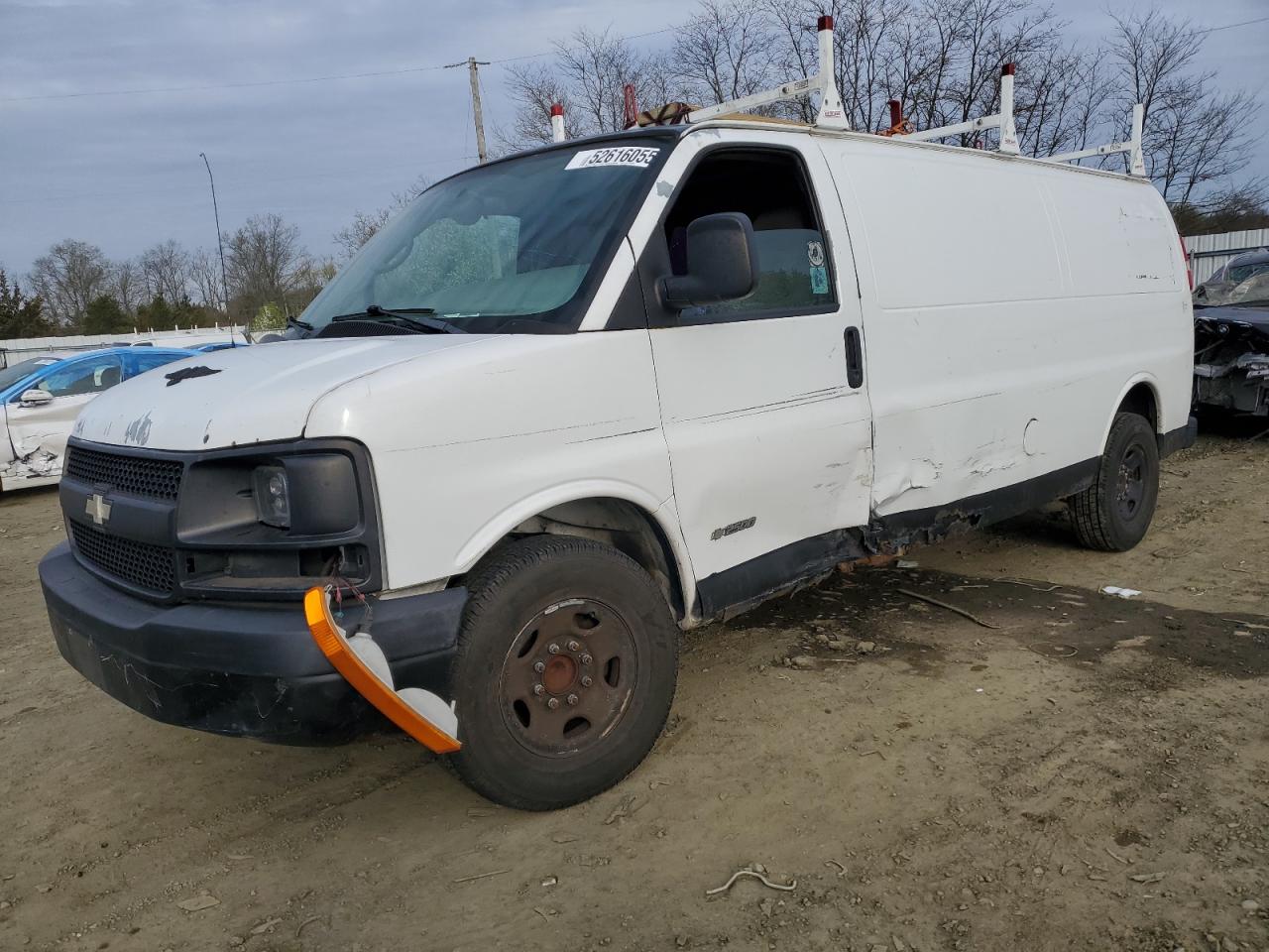 2005 Chevrolet Express G2500 de vânzare în Windsor, NJ - Side