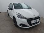 2017 PEUGEOT 208 BLACK for sale at Copart GLOUCESTER