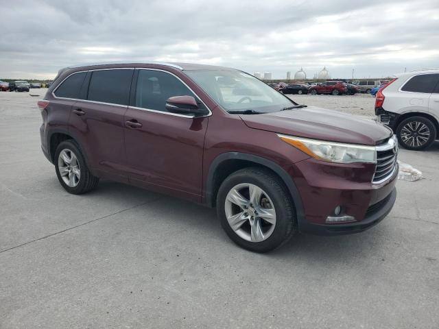 Parquets TOYOTA HIGHLANDER 2015 Burgundy
