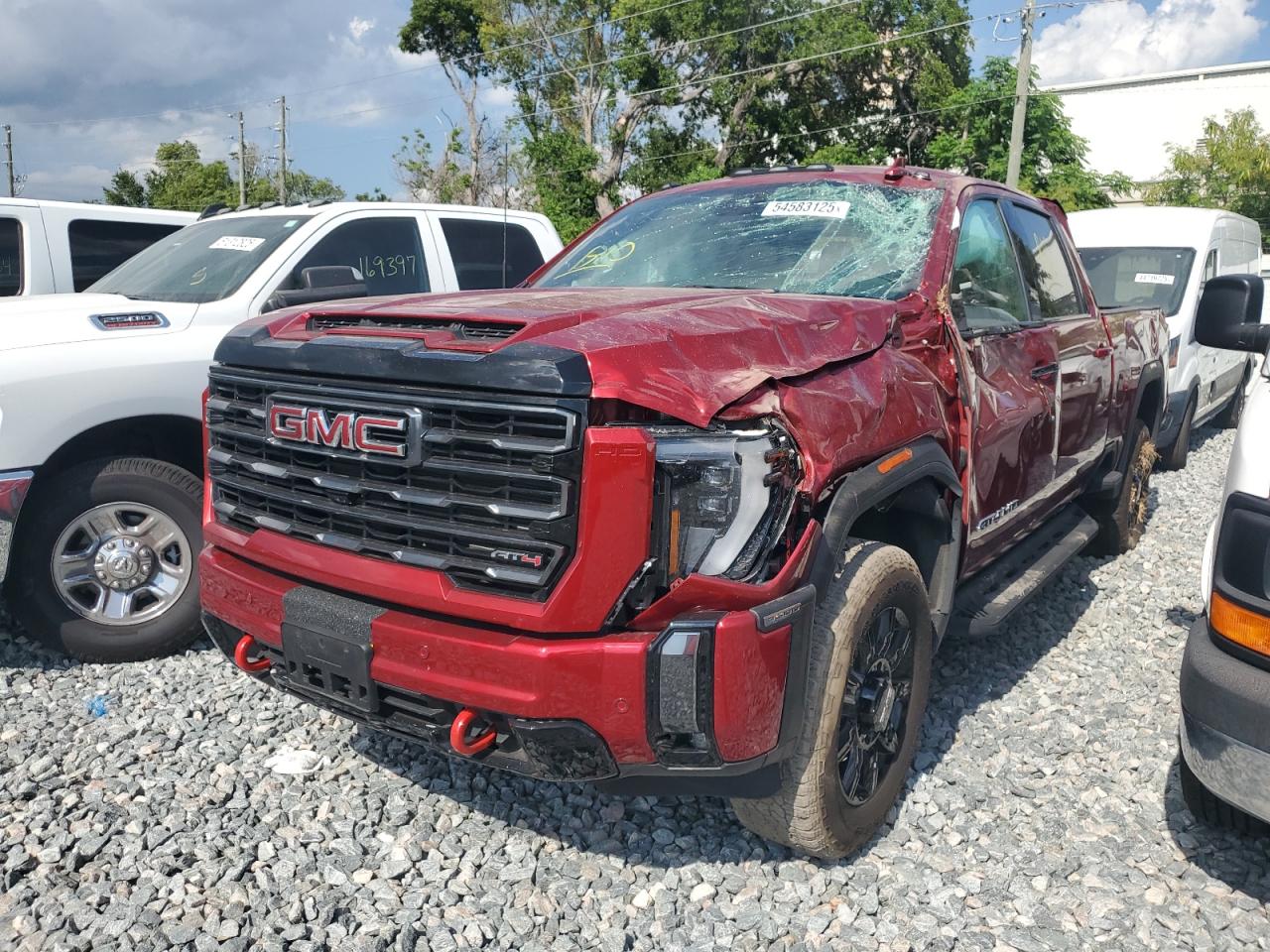 2024 Gmc Sierra K3500 At4 for Sale in Apopka, FL - Rollover