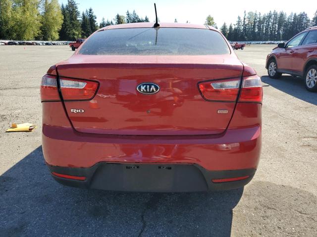  KIA RIO 2013 Красный
