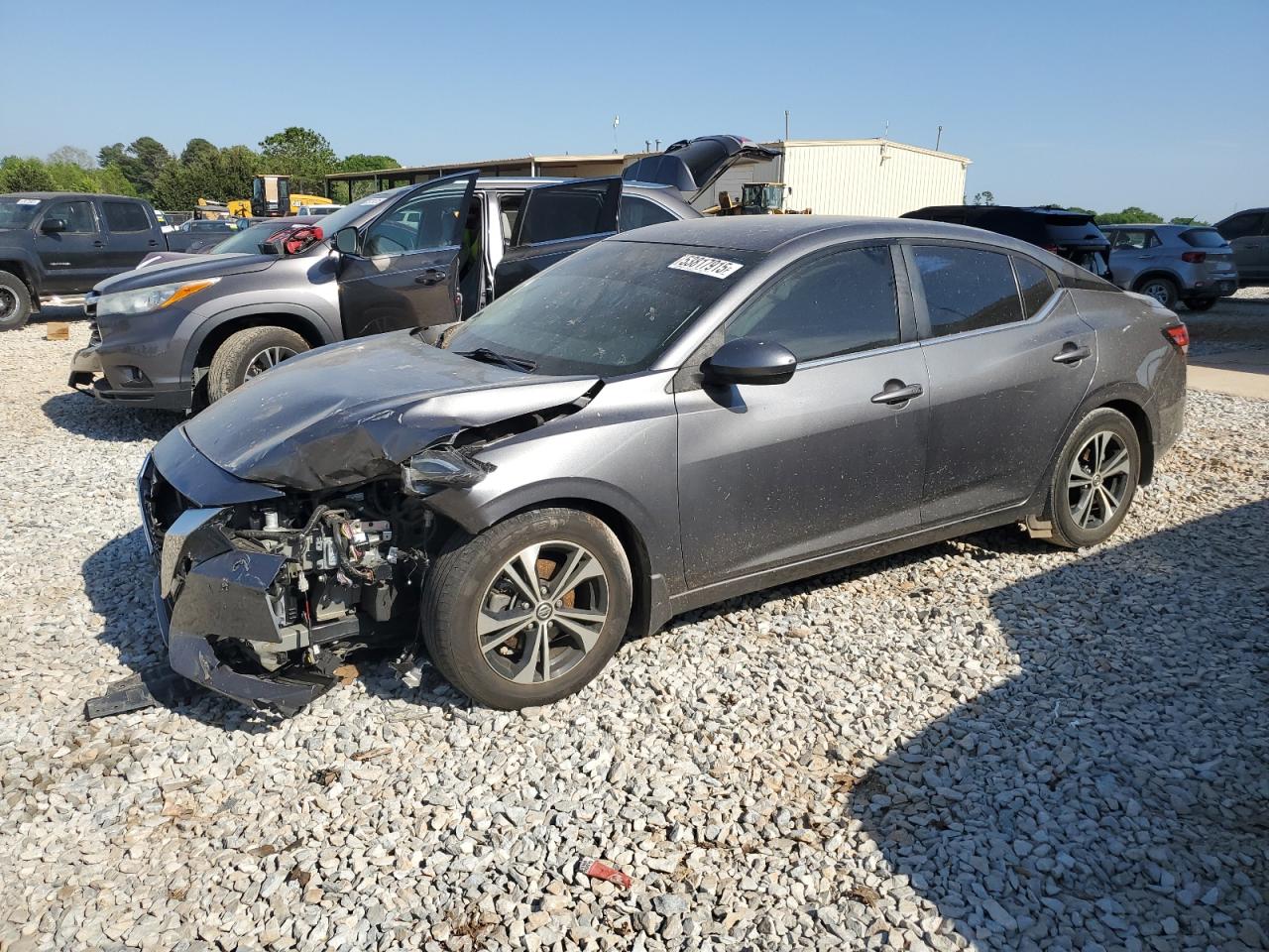 2021 Nissan Sentra Sv na sprzedaż w Tanner, AL - Front End