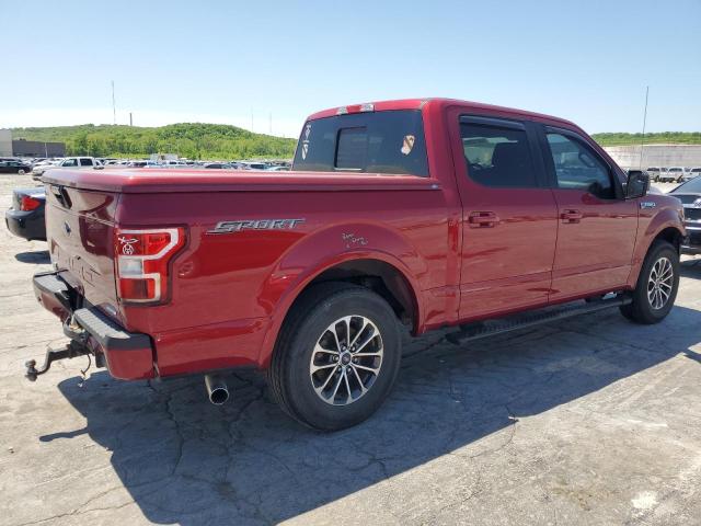 FORD F-150 2018 Красный
