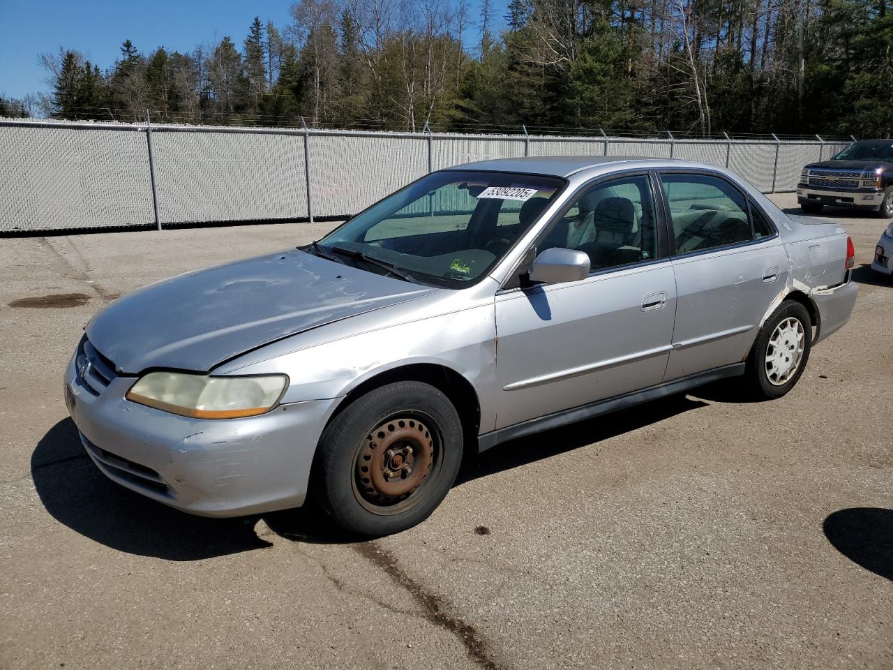 2002 Honda Accord Lx продається в Cookstown, ON - Rear End