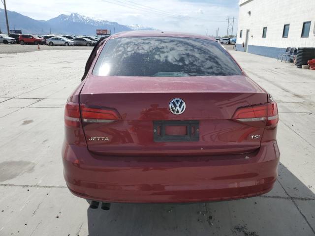  VOLKSWAGEN JETTA 2017 Czerwony