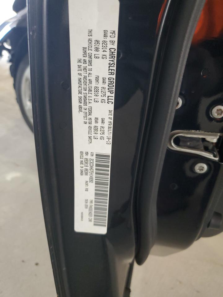 2014 Dodge Charger Sxt VIN: 2C3CDXHG7EH149282 Lot: 52239275